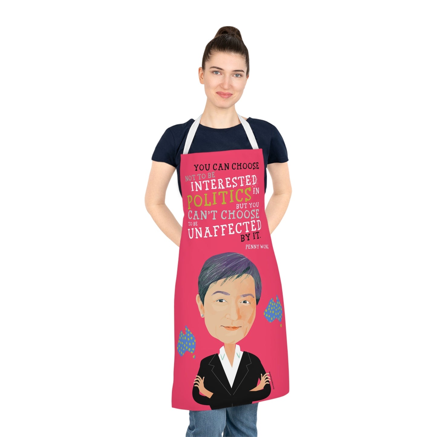 Choose Politics Penny Wong apron