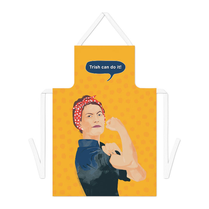 Trish can do it apron