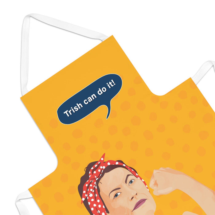 Trish can do it apron