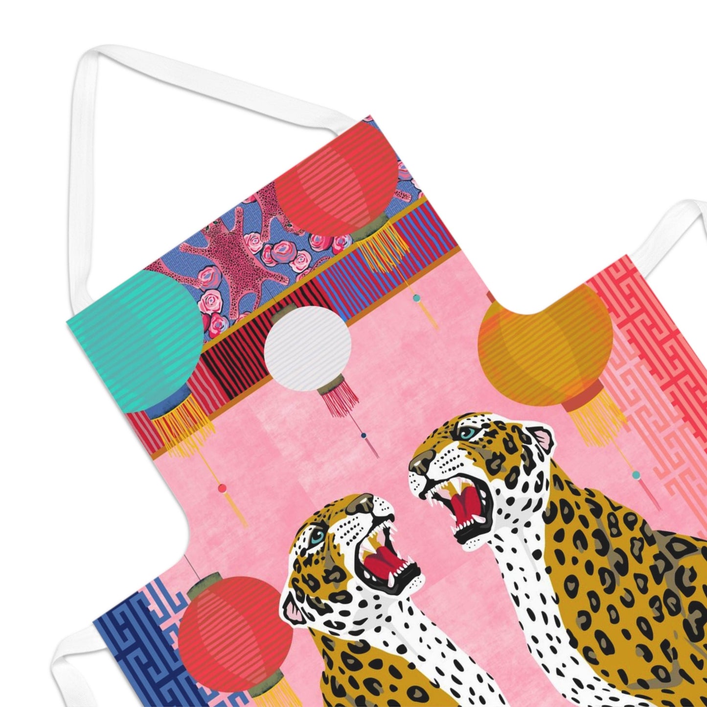 Festival Dreaming Leopards apron