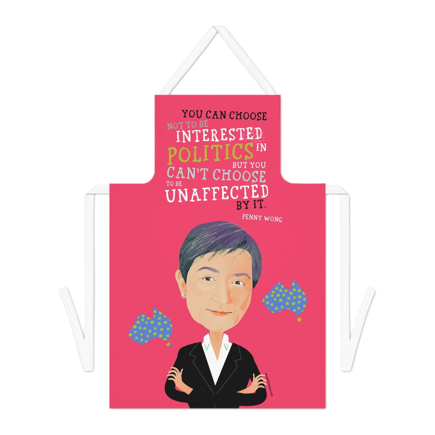 Choose Politics Penny Wong apron