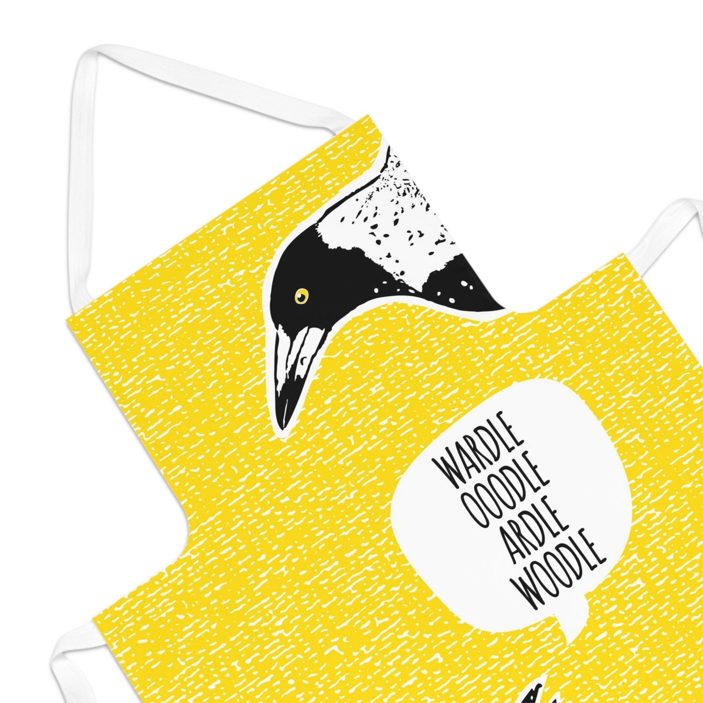 Magpie Talk apron