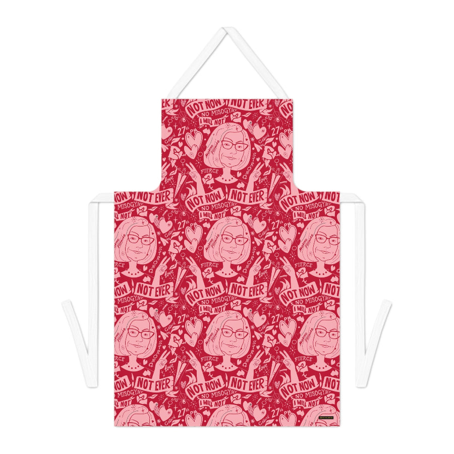 Not Now Not Ever apron