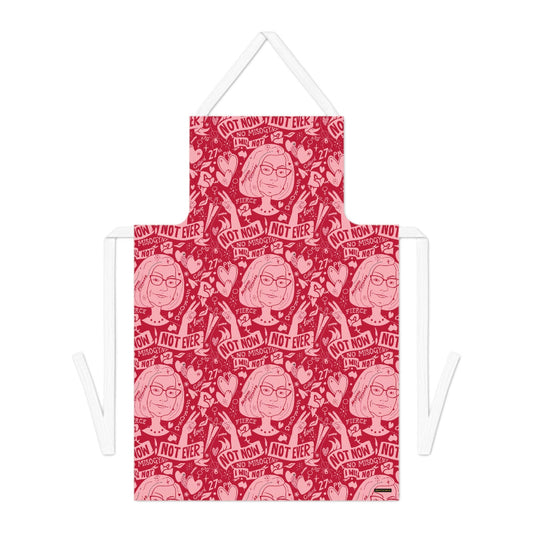 Not Now Not Ever apron