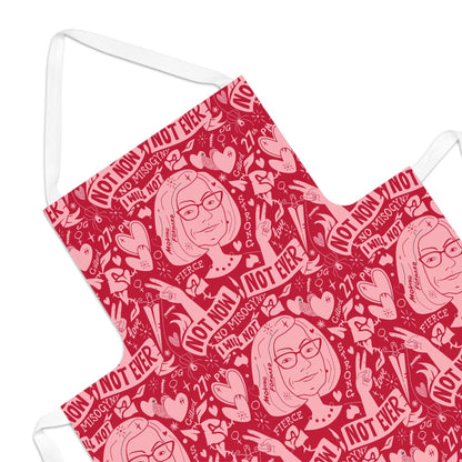 Not Now Not Ever apron